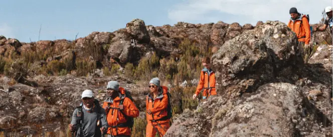Маршрут Мачаме – День 3 – Трекінг від Machame Camp до Shira Camp